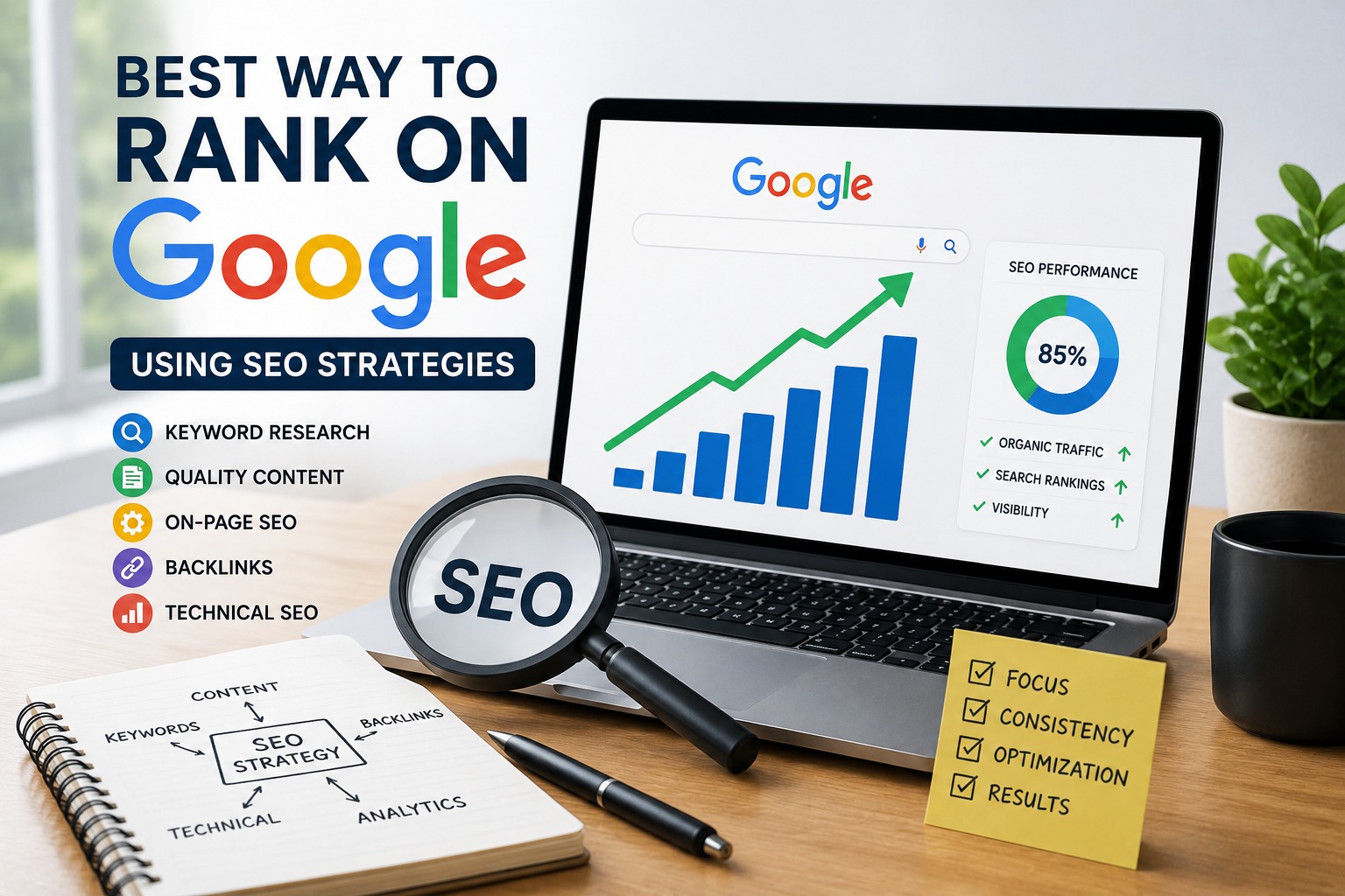 Best way to rank on Google using SEO strategies